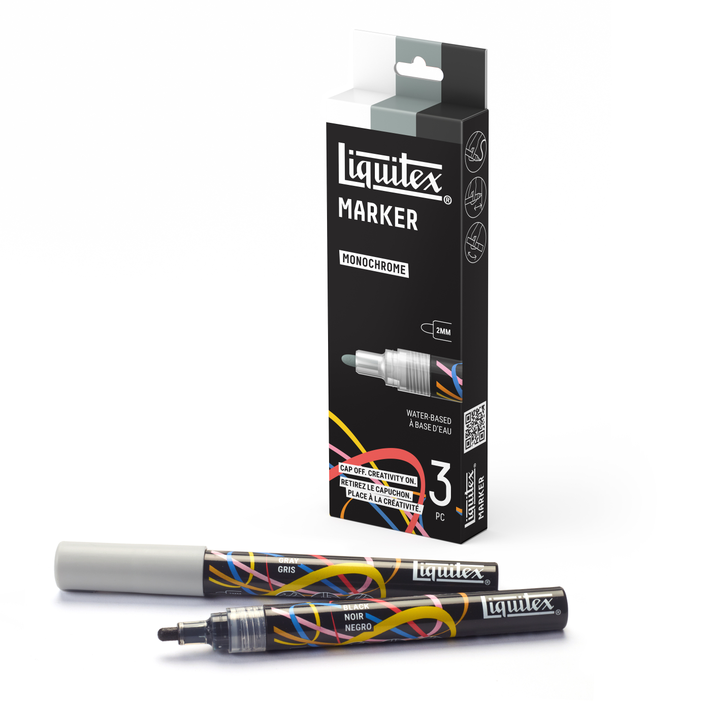 Marker Monochrome 3-piece Set