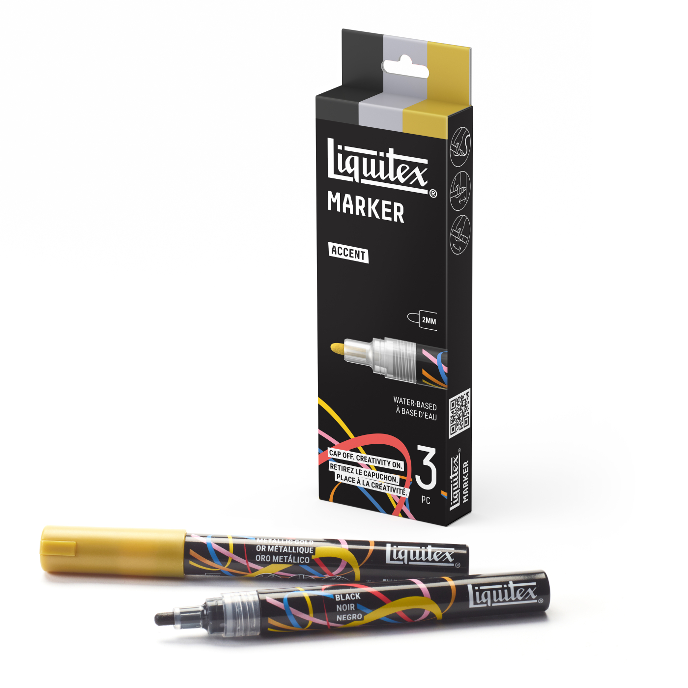 Marker Accent 3-piece Set