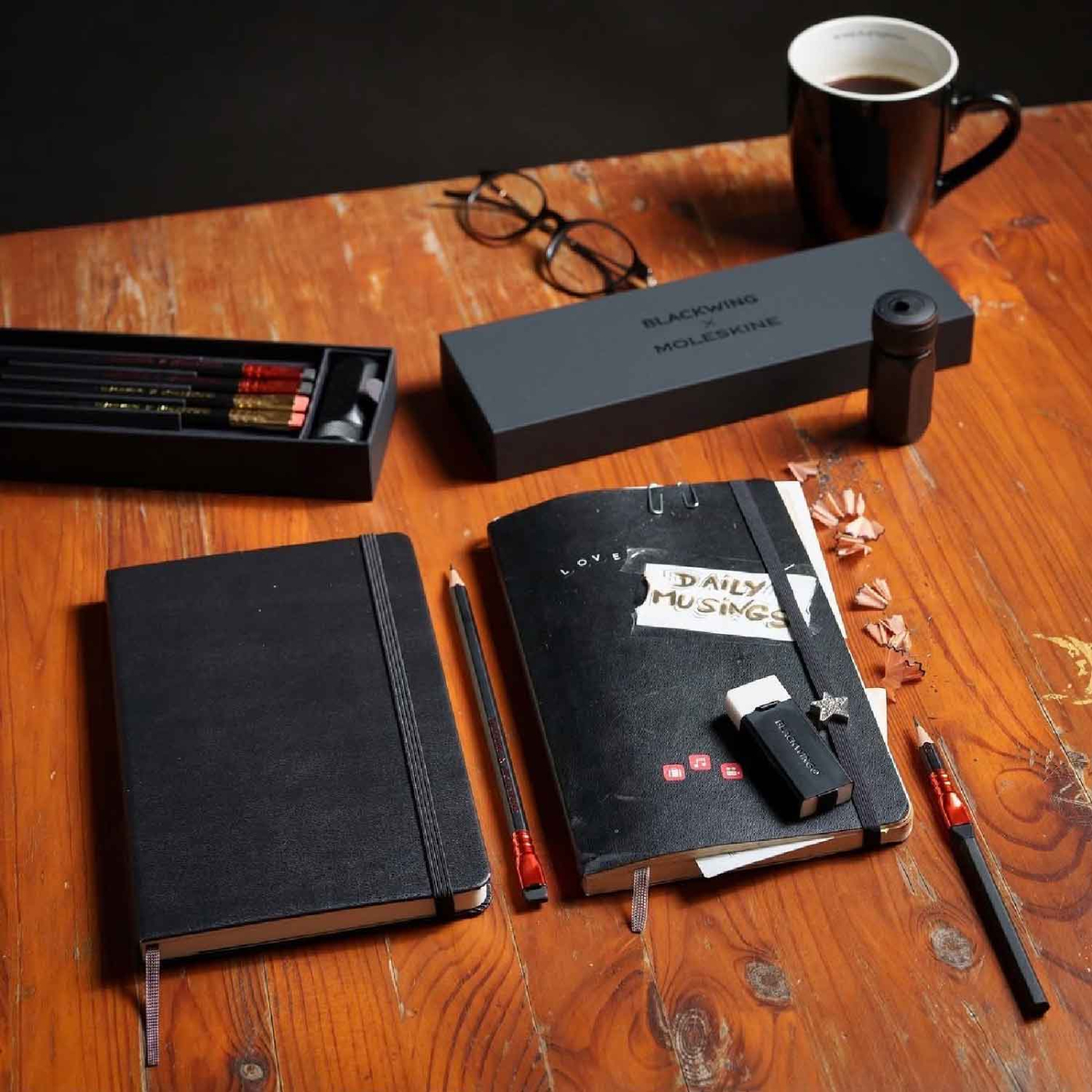 Planner 12M Weekly Notebook 2027 Hardcover Pocket Black 