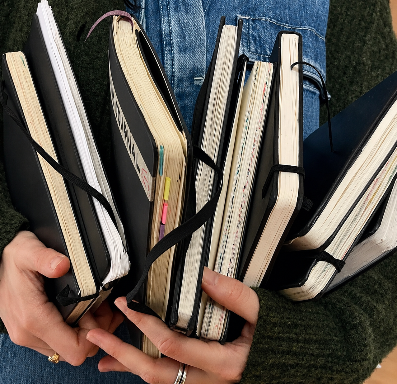 Planner 12M Weekly Notebook 2027 Softcover Pocket Black 