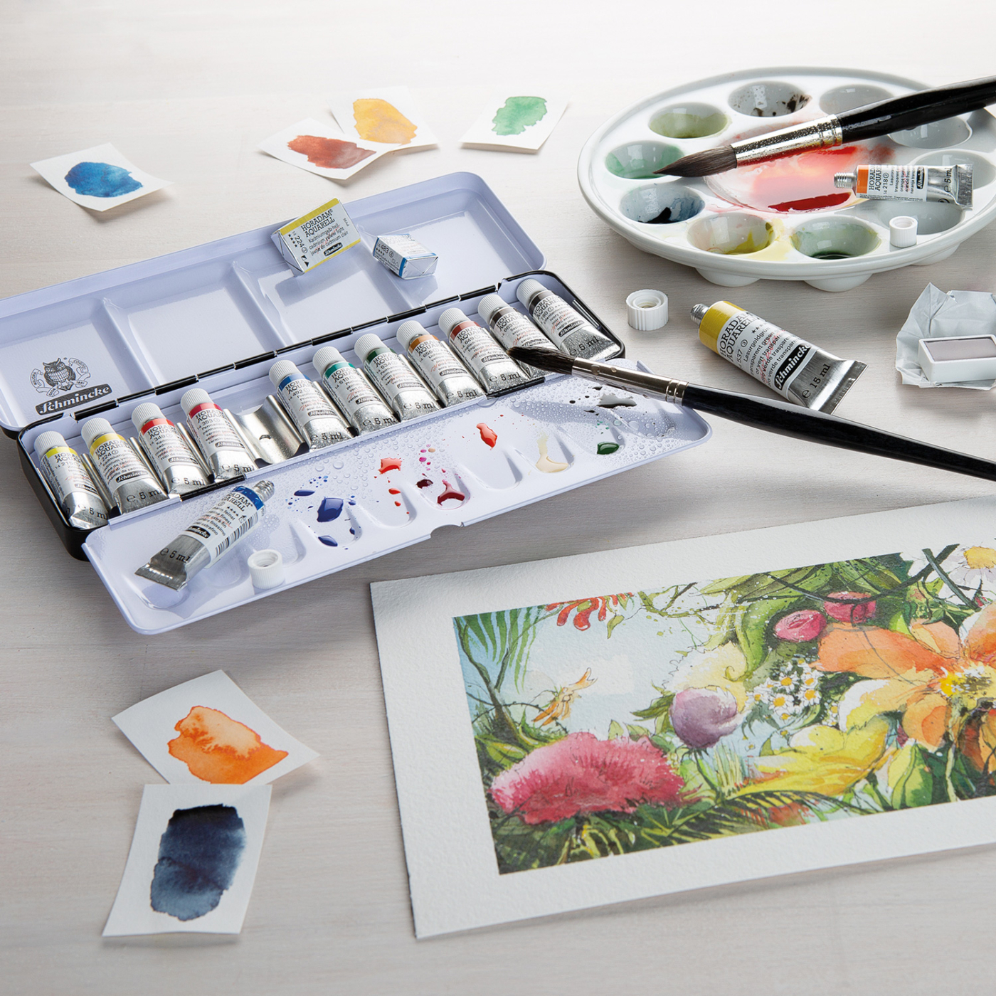 Horadam Aquarell Tube 5ml 6-set