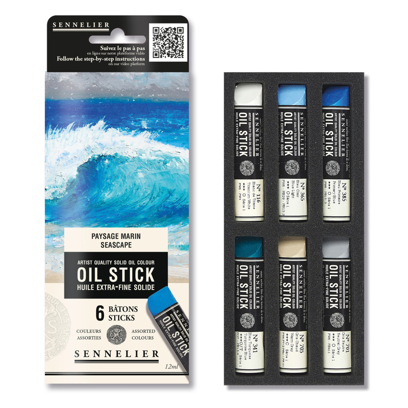 Oil Stick Mini 6-set Seascape