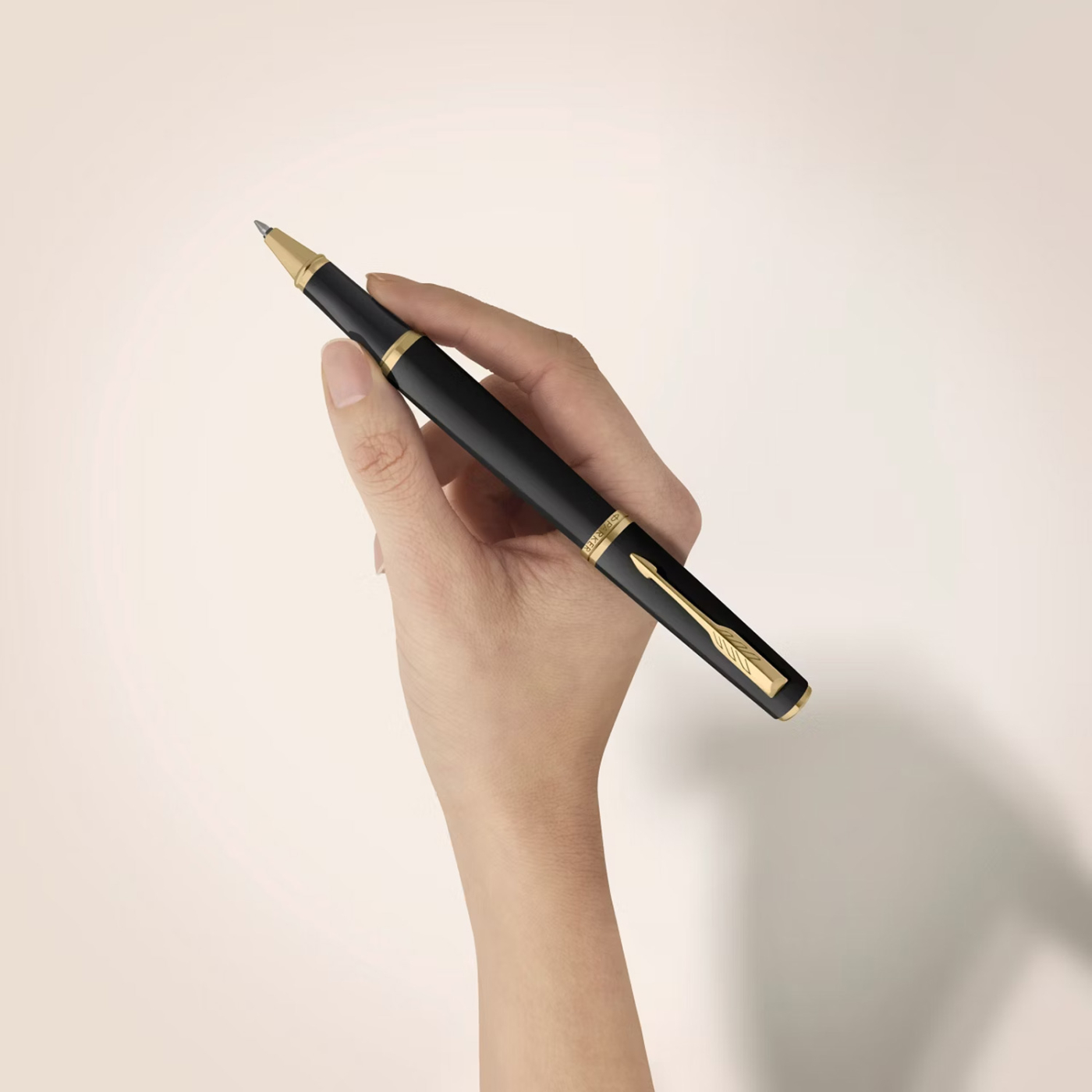 Meridian Matte Black/Gold Rollerball