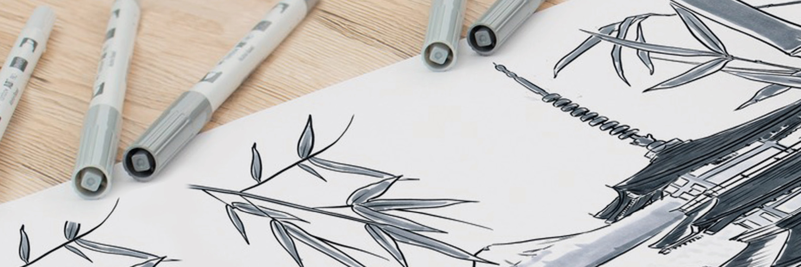 How to Draw Using a Pentel Brush Pen » Mega Pencil-saigonsouth.com.vn