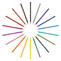 Kids Evolution Coloring Pencils 18-set in the group Kids / Kids' Pens / Coloring Pencils for Kids at Pen Store (100242)