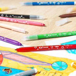 Kids Couleur Felt-tip Pens 18-set in the group Kids / Kids' Pens / Felt Tip Pens for Kids at Pen Store (100252)