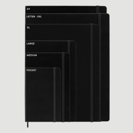 Classic Soft Cover Notebook Expanded Black in the group Paper & Pads / Note & Memo / Notebooks & Journals at Pen Store (100434_r)