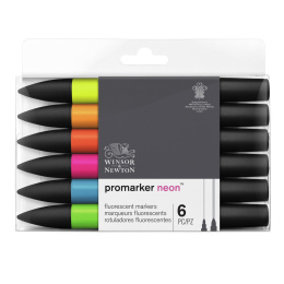 Neon Marker 6-set in the group Pens / Artist Pens / Illustration Markers at Pen Store (100555)