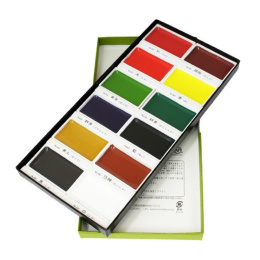 Gansai Tambi Aquarelle 12-set in the group Art Supplies / Artist colours / Watercolour Paint / Watercolour pans at Pen Store (100977)