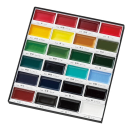 Gansai Tambi Aquarelle 24-set in the group Art Supplies / Artist colours / Watercolor Paint at Pen Store (101077)