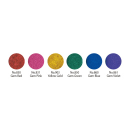 Gansai Tambi 6-set Gem Colors in the group Art Supplies / Artist colours / Watercolour Paint / Watercolour pans at Pen Store (101102)