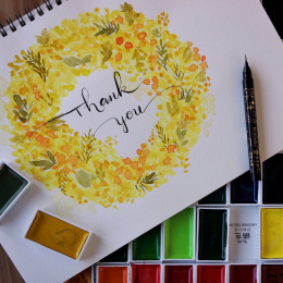 Gansai Tambi Aquarelle 48-set in the group Art Supplies / Artist colours / Watercolour Paint / Watercolour pans at Pen Store (101261)