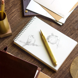 Classic Revolve Sketching Pencil 2 mm Brass in the group Pens / Artist Pens / Sketching pencils at Pen Store (101378)
