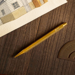 Classic Revolve Sketching Pencil 2 mm Brass in the group Pens / Artist Pens / Sketching pencils at Pen Store (101378)
