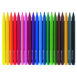 Grip Colour Markers - Set of 20 in the group Kids / Kids' Pens / Felt Tip Pens for Kids at Pen Store (101393)