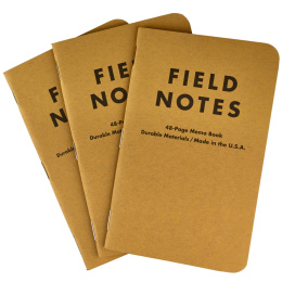 Memo Book Plain 3-pack in the group Paper & Pads / Note & Memo / Notebooks & Journals at Pen Store (101424)