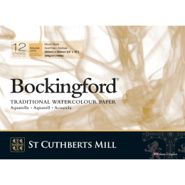 Bockingford Watercolour paper Rough 300g 36x26cm in the group Paper & Pads / Artist Pads & Paper / Watercolor Pads at Pen Store (101502)