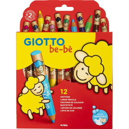 Be-bè Coloring Pencils 12-set in the group Kids / Kids' Pens / Coloring Pencils for Kids at Pen Store (101597)