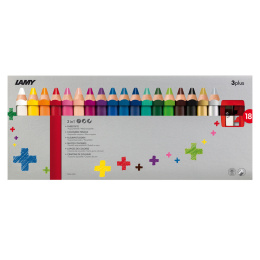 3plus 18-set in the group Kids / Kids' Pens / Coloring Pencils for Kids at Pen Store (101783)