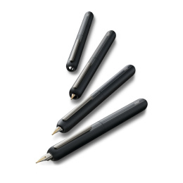 Dialog 3 Matt black Fountain pen in the group Pens / Fine Writing / Fountain Pens at Pen Store (101811_r)