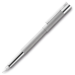 Scala Brushed Silver Fountain Pen in the group Pens / Fine Writing / Fountain Pens at Pen Store (102033_r)