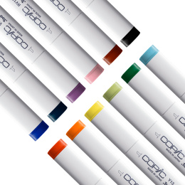 Classic 12-set Basic colors in the group Pens / Artist Pens / Illustration Markers at Pen Store (103255)