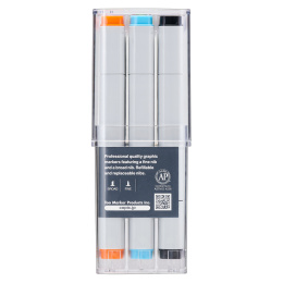 Classic 12-set Basic colors in the group Pens / Artist Pens / Illustration Markers at Pen Store (103255)