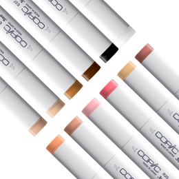 Classic 12-set Skin tones in the group Pens / Artist Pens / Illustration Markers at Pen Store (103314)