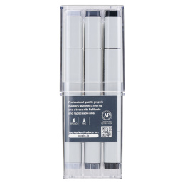 Marker 12-set Cool Gray in the group Pens / Artist Pens / Illustration Markers at Pen Store (103317)