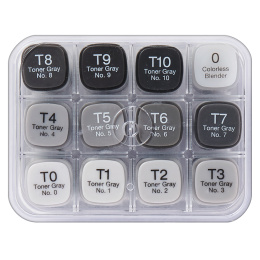 Classic 12-set Toner Gray in the group Pens / Artist Pens / Illustration Markers at Pen Store (103318) Classic 12-set Toner Gray in the group Pens / Artist Pens / Illustration Markers at Pen Store (103318)