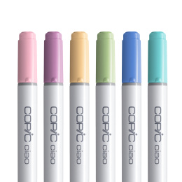 Ciao 6-pack Pastels in the group Pens / Artist Pens / Illustration Markers at Pen Store (103867) Ciao 6-pack Pastels in the group Pens / Artist Pens / Illustration Markers at Pen Store (103867)
