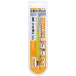 Orenz Mechanical pencil Yellow 0.3 mm in the group Pens / Writing / Mechanical Pencils at Pen Store (104546)