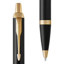 IM Black/Gold Ballpoint in the group Pens / Fine Writing / Ballpoint Pens at Pen Store (104669)