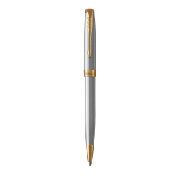 Sonnet Steel/Gold Ballpoint in the group Pens / Fine Writing / Ballpoint Pens at Pen Store (104699)