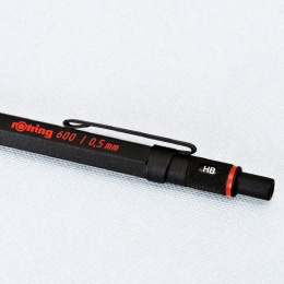 600 Mechanical Pencil 0.5 Black in the group Pens / Writing / Mechanical Pencils at Pen Store (104711)