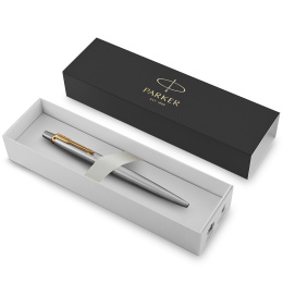 Jotter Steel/Gold Ballpoint in the group Pens / Fine Writing / Ballpoint Pens at Pen Store (104808)