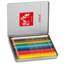 Coloring pencils Pablo 18-set in the group Pens / Artist Pens / Coloured Pencils at Pen Store (105021)