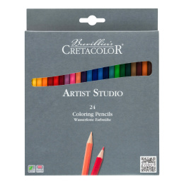 Artist Studio Coloring pencils 24-pack in the group Pens / Artist Pens / Coloured Pencils at Pen Store (105030)