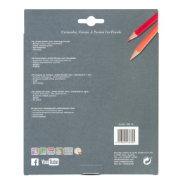 Artist Studio Coloring pencils 24-pack in the group Pens / Artist Pens / Coloured Pencils at Pen Store (105030)