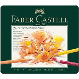 Coloring pencils Polychromos 24-set in the group Pens / Artist Pens / Coloured Pencils at Pen Store (105075)