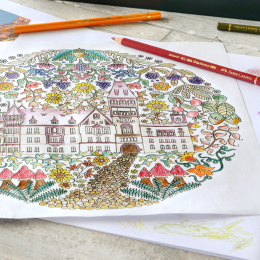 Coloring pencils Polychromos 60-set in the group Pens / Artist Pens / Coloured Pencils at Pen Store (105077)