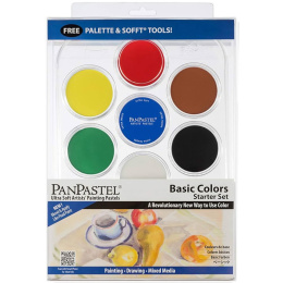 Basic Colors Set in the group Art Supplies / Artist colours / Pastels / Soft pastels at Pen Store (106069)