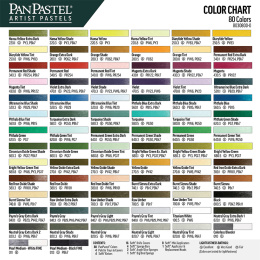 80 Colour Set in the group Art Supplies / Artist colours / Pastels / Soft pastels at Pen Store (106106)