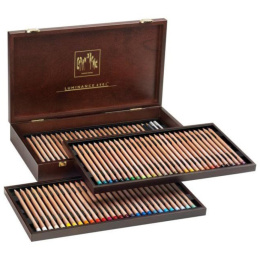 Luminance 6901 76-set Wooden box in the group Pens / Artist Pens / Coloured Pencils at Pen Store (106204)