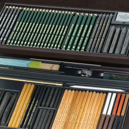 PITT Monochrome Wood Case Assortment in the group Art Supplies / Crayons & Graphite / Graphite & Pencils at Pen Store (106239)