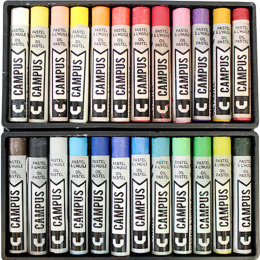 Campus 24 Pastels in the group Art Supplies / Crayons & Graphite / Pastel Crayons at Pen Store (106246)