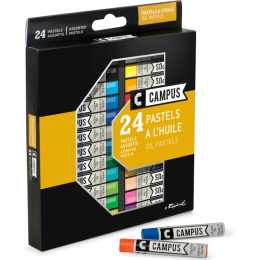 Campus 24 Pastels in the group Art Supplies / Crayons & Graphite / Pastel Crayons at Pen Store (106246)