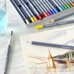 Watercolour pencil Goldfaber Aqua Fuchsia 123 in the group Pens / Writing / Pencils at Pen Store (106538)