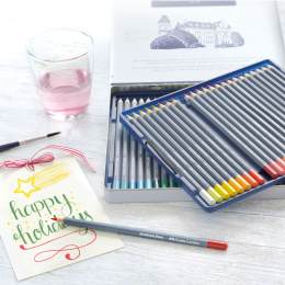 Goldfaber Aqua Watercolour Pencil 48-set in the group Pens / Artist Pens / Watercolour Pencils at Pen Store (106634)