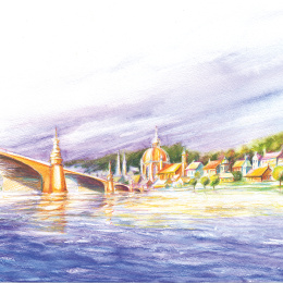 Goldfaber Aqua Watercolour Pencil 24-set in the group Pens / Artist Pens / Watercolour Pencils at Pen Store (106637)